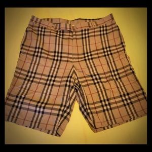 Rare Burberry vintage dress shorts